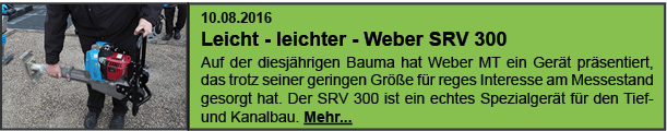 Weber Rüttelstampfer SRV 300 kaufen