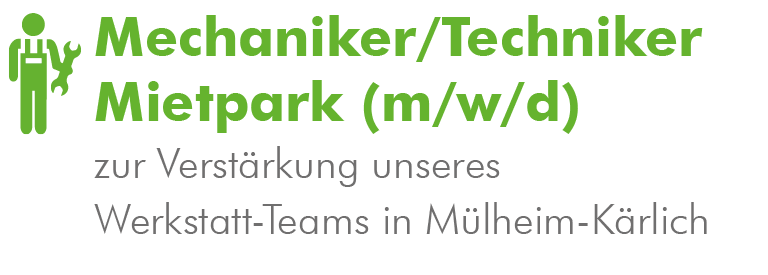 Mechaniker/Techniker Mietpark (m/w/d)