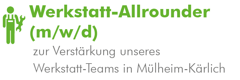 Werkstatt-Allrounder (m/w/d)
